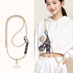 首掛けストラップ スマホストラップ 吊り下げ スマホ全機種対応 ネックストラップ 落下防止 スマホアクセサリ- ストラップ
