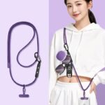 首掛けストラップ スマホストラップ 吊り下げ スマホ全機種対応 ネックストラップ 落下防止 スマホアクセサリ- ストラップ