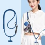 首掛けストラップ スマホストラップ 吊り下げ スマホ全機種対応 ネックストラップ 落下防止 スマホアクセサリ- ストラップ