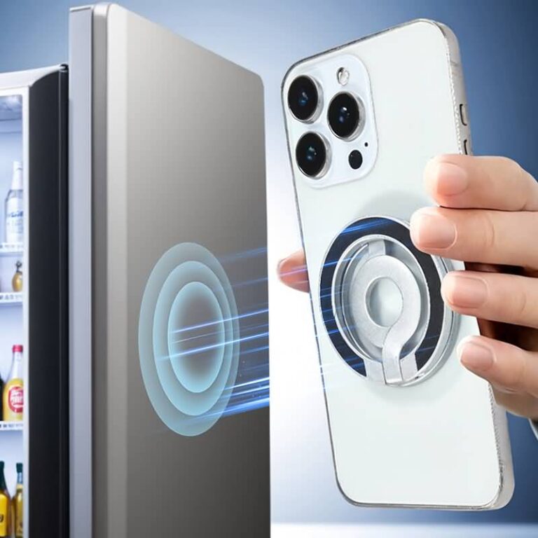 両面 折り畳式 マグネット式 スマホ スタンド Magsafe対応 スマートフォン 強磁器マグネット 全機種対応 マグネット iphone スタンド