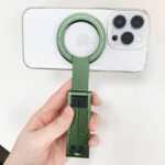 多機能適用 折れ畳式 スマホスタンド ホルダー 360度角度自由転回 Magsafe対応 スマホ スタンド 多場所対応可能 スマートフォンホルダー