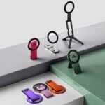 多機能適用 折れ畳式 スマホスタンド ホルダー 360度角度自由転回 Magsafe対応 スマホ スタンド 多場所対応可能 スマートフォンホルダー