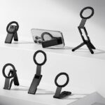 多機能適用 折れ畳式 スマホスタンド ホルダー 360度角度自由転回 Magsafe対応 スマホ スタンド 多場所対応可能 スマートフォンホルダー