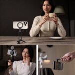 多機能適用 折れ畳式 スマホスタンド ホルダー 360度角度自由転回 Magsafe対応 スマホ スタンド 多場所対応可能 スマートフォンホルダー