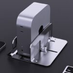 ラップトップスタンド アルミニウム製スタンド スッキリ収納可能！アルミ合金製 多機能収納ホルダー 超コンパクト タブレットPC ラップトップ ノートパソコン スタンド