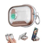 Airpods pro2 2in1 PC+TPUケース AirPods3 第三世代 TPU Airpods pro3 カバー エアーポッズ カバー