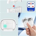Airpods pro2 2in1 PC+TPUケース AirPods3 第三世代 TPU Airpods pro3 カバー エアーポッズ カバー