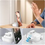 Airpods pro2 2in1 PC+TPUケース AirPods3 第三世代 TPU Airpods pro3 カバー エアーポッズ カバー