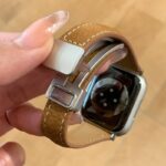アップルウォッチ バンド 本革製 ベルト マグネット式 アップルウォッチ バンド ベルト Apple Watch series