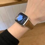 アップルウォッチ バンド 本革製 ベルト マグネット式 アップルウォッチ バンド ベルト Apple Watch series