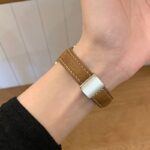 アップルウォッチ バンド 本革製 ベルト マグネット式 アップルウォッチ バンド ベルト Apple Watch series