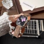 アップルウォッチ バンド 本革製 ベルト マグネット式 アップルウォッチ バンド ベルト Apple Watch series