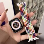 アップルウォッチ バンド ナイロンバンド Apple Watchバンド apple watch 44mm 45mm 46mm 49mm ULTRA ナイロン ベルト AppleWatchベルト スポーツバンド  全15色 SKU:AC12282025020 - 画像 (22)