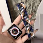アップルウォッチ バンド ナイロンバンド Apple Watchバンド apple watch 44mm 45mm 46mm 49mm ULTRA ナイロン ベルト AppleWatchベルト スポーツバンド  全15色 SKU:AC12282025020 - 画像 (15)