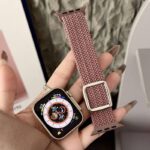アップルウォッチ バンド ナイロンバンド Apple Watchバンド apple watch 44mm 45mm 46mm 49mm ULTRA ナイロン ベルト AppleWatchベルト スポーツバンド  全15色 SKU:AC12282025020 - 画像 (11)