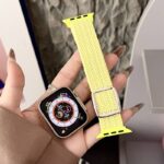 アップルウォッチ バンド ナイロンバンド Apple Watchバンド apple watch 44mm 45mm 46mm 49mm ULTRA ナイロン ベルト AppleWatchベルト スポーツバンド  全15色 SKU:AC12282025020 - 画像 (10)