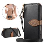 iPhone 17 手帳型ケース iPhone 16e対応手帳型ケース ショートストラップ付 iPhone16 PUレザー ケース スマホケース 全5色 SKU:AC12282025027 - Image 44