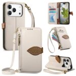 iPhone 17 手帳型ケース iPhone 16e対応手帳型ケース ショートストラップ付 iPhone16 PUレザー ケース スマホケース 全5色 SKU:AC12282025027 - Image 40