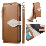 iPhone 17 手帳型ケース iPhone 16e対応手帳型ケース ショートストラップ付 iPhone16 PUレザー ケース スマホケース 全5色 SKU:AC12282025027 - Image 39