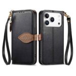 iPhone 17 手帳型ケース iPhone 16e対応手帳型ケース ショートストラップ付 iPhone16 PUレザー ケース スマホケース 全5色 SKU:AC12282025027 - Image 20