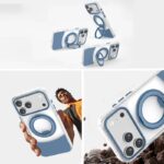 iPhone17 2in1 PC+TPU ケース magsafe対応ケース