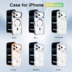 iPhone17 2in1 PC+TPU ケース magsafe対応ケース