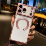 iPhone17 2in1 PC+TPU ケース magsafe対応ケース iPhone17ケース スマホケース