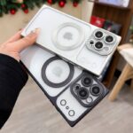 iPhone17 2in1 PC+TPU ケース magsafe対応ケース iPhone17ケース スマホケース