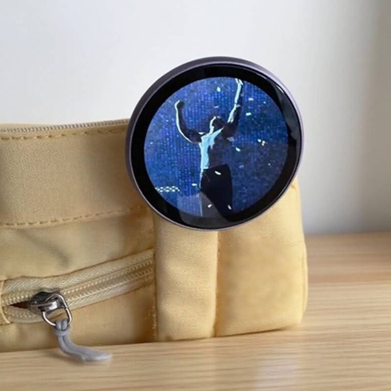 電子缶バッジ 動く電子バッジ カスタマイズバッジ 動画/GIFバッジ オリジナルバッジ