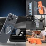 両面 折り畳式 マグネット式 スマホ スタンド Magsafe対応 スマートフォン 強磁器マグネット 全機種対応 マグネット iphone スタンド 落下防止