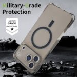 iPhone 17pro 2in1 PC+TPU ケース magsafe対応ケース ストラップホール付き