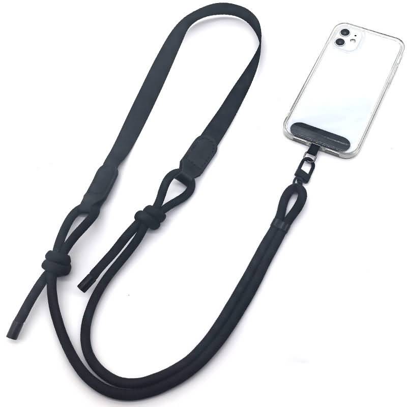 AC01122026001-001 首掛けストラップ スマホストラップ 吊り下げ スマホ全機種対応 紐8mm ネックストラップ 落下防止 スマホアクセサリ- ストラップ 全130色 SKU:AC01122026001 - Image 1