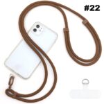 首掛けストラップ スマホストラップ 吊り下げ スマホ全機種対応 紐 7mm*150mm ネックストラップ 落下防止 スマホアクセサリ- ストラップ