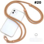首掛けストラップ スマホストラップ 吊り下げ スマホ全機種対応 紐 7mm*150mm ネックストラップ 落下防止 スマホアクセサリ- ストラップ
