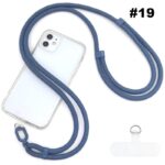 首掛けストラップ スマホストラップ 吊り下げ スマホ全機種対応 紐 7mm*150mm ネックストラップ 落下防止 スマホアクセサリ- ストラップ