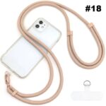 首掛けストラップ スマホストラップ 吊り下げ スマホ全機種対応 紐 7mm*150mm ネックストラップ 落下防止 スマホアクセサリ- ストラップ