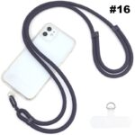 首掛けストラップ スマホストラップ 吊り下げ スマホ全機種対応 紐 7mm*150mm ネックストラップ 落下防止 スマホアクセサリ- ストラップ