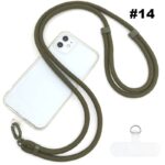 首掛けストラップ スマホストラップ 吊り下げ スマホ全機種対応 紐 7mm*150mm ネックストラップ 落下防止 スマホアクセサリ- ストラップ
