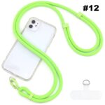 首掛けストラップ スマホストラップ 吊り下げ スマホ全機種対応 紐 7mm*150mm ネックストラップ 落下防止 スマホアクセサリ- ストラップ