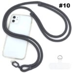 首掛けストラップ スマホストラップ 吊り下げ スマホ全機種対応 紐 7mm*150mm ネックストラップ 落下防止 スマホアクセサリ- ストラップ