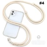 首掛けストラップ スマホストラップ 吊り下げ スマホ全機種対応 紐 7mm*150mm ネックストラップ 落下防止 スマホアクセサリ- ストラップ