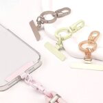メタル製 スマホストラップ用 背面 シールパッド ネックストラップ ストラップホルダー アクセサリー