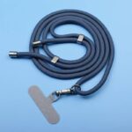 首掛けストラップ スマホストラップ 吊り下げ スマホ全機種対応 紐 5mm*146mm ネックストラップ