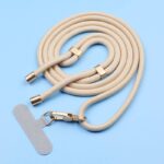 首掛けストラップ スマホストラップ 吊り下げ スマホ全機種対応 紐 5mm*146mm ネックストラップ