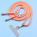 首掛けストラップ スマホストラップ 吊り下げ スマホ全機種対応 紐 5mm*146mm ネックストラップ