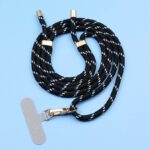 首掛けストラップ スマホストラップ 吊り下げ スマホ全機種対応 紐 5mm*146mm ネックストラップ