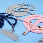 首掛けストラップ スマホストラップ 吊り下げ スマホ全機種対応 紐 5mm*146mm ネックストラップ