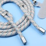 首掛けストラップ スマホストラップ 吊り下げ スマホ全機種対応 紐 5mm*146mm ネックストラップ