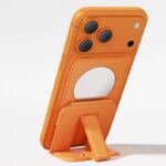 iPhone・スマホ 通用Magsafe対応ケース 強力磁 ケース 角度調節可能 折れ畳式 カード収納可能 ケース magsafe対応収納ケース