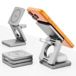 PD25W 快速充電器 3in1 ワイヤレスチャージャー QI2.2 ワイヤレス充電器 i